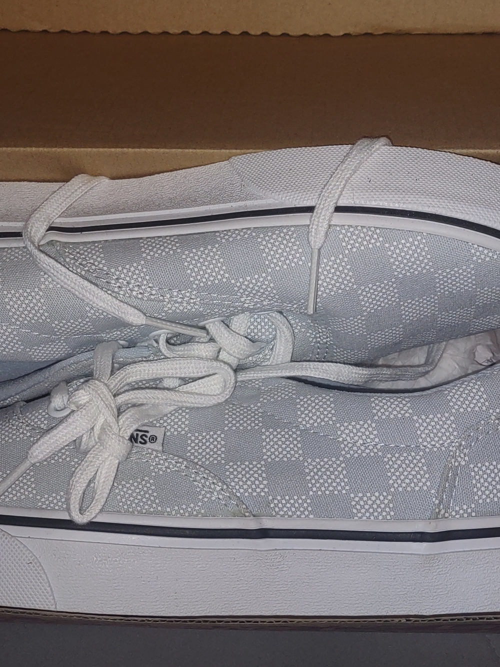 Vans Women's Doheny Checker Pot Skate Shoes Size 9